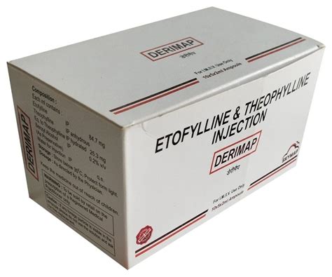 Etofylline And Theophylline Injection At Rs 60 Box Aminophylline