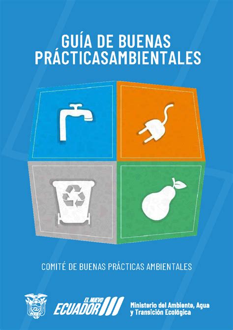 Guias De Buenas Practicas Ambientales Ca Rcoa GuÍa De Buenas PrÁcticasambientales ComitÉ De