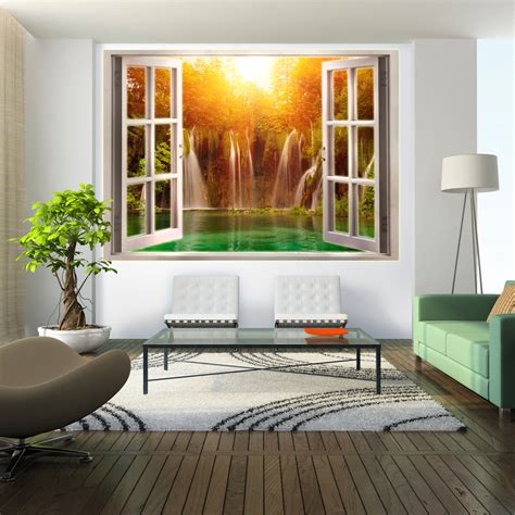 3D WANDILLUSION FENSTERBLICK Fototapete Vlies Tapete Xxl Wandtapete C C