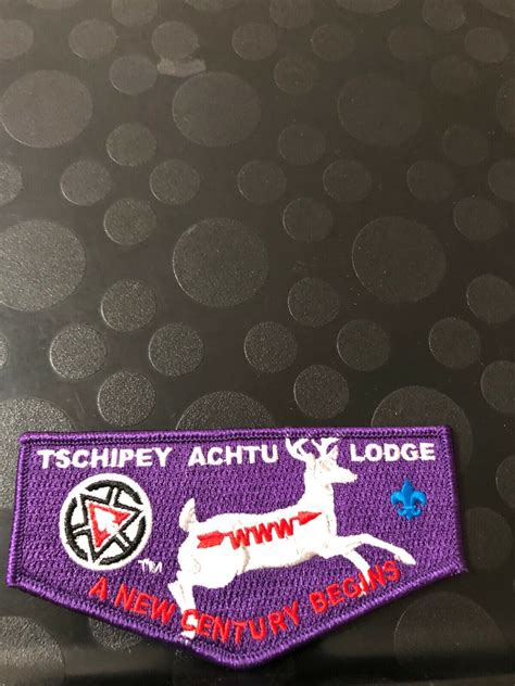 OA TSCHIPEY ACHTU LODGE 95 1915 2015 100th ANN FLAP EBay