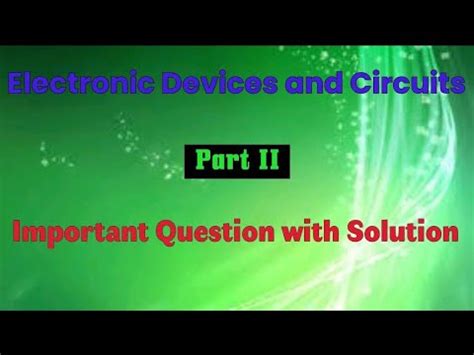 Trb Polytechnic Exam Ece Questions Answers Electronic