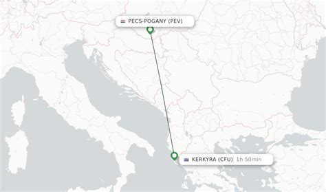 Direct Non Stop Flights From Pecs Pogany To Kerkyra Schedules