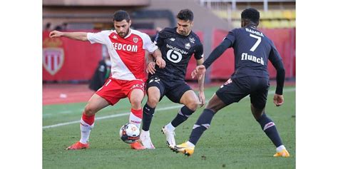 Football Ligue 1 Lille tenu en échec à Monaco