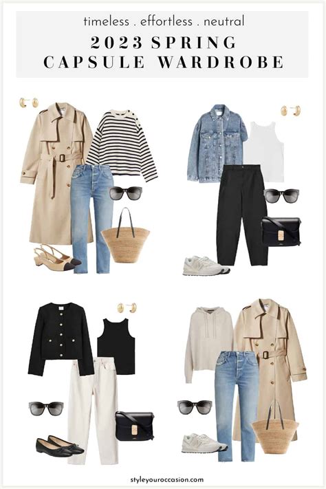 Spring Capsule Wardrobe Uk Cyb Carmelita