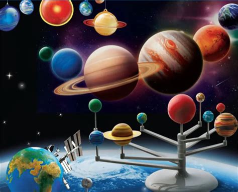 mo hinh  mat troi stem tieu hoc