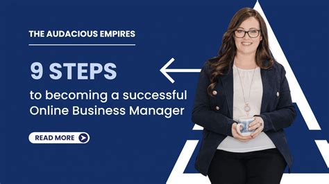 9 Steps To Becoming A Successful Online Business Manager Obm