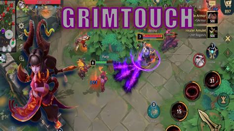 Grimtouch Autochess Moba Dota Mobile Autochess Mobile Youtube