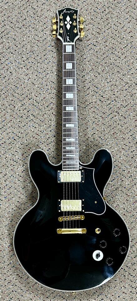 Firefly Semi Hollow Body Electric Guitar Ff Pro Ebay