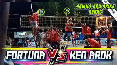 Pandawa Cup Saling Adu Spike Keras Antara Putra Fortuna Vs Ken