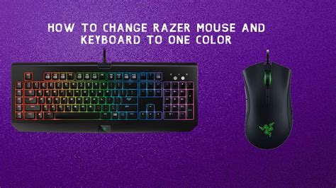 Razer How To Change Color Toospectrum