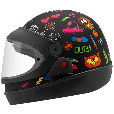 Capacete Fechado Integral Masculino Feminino Sport Moto Universe