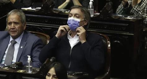 La Cámpora Emitió Un Comunicado Para Explicar El Voto Negativo De Máximo Kirchner Al Acuerdo Con