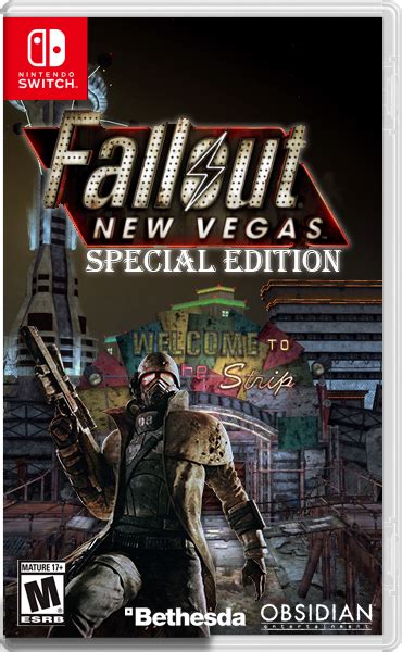 Fallout New Vegas Special Edition Misc Box Art Cover By Crookdragoon666