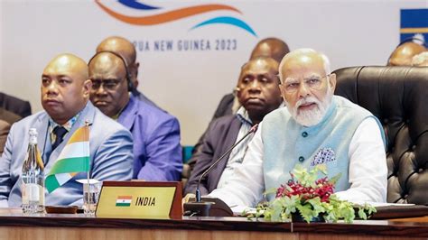 At Pacific Forum Pm Modi Criticises Developed Nations Covid Response