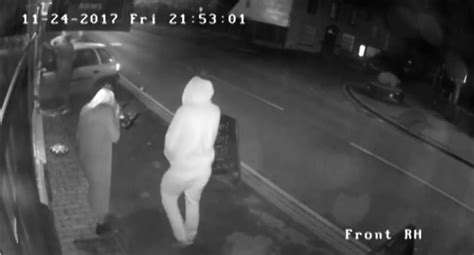 Shocking Cctv Footage Shows The Moment A Car Accelerates At Crowd Of People Outside A Pub In New