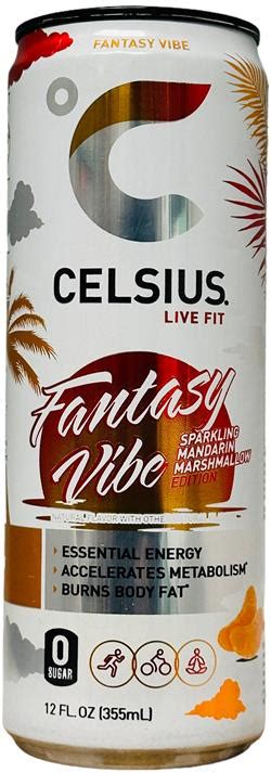 Celsius Energy Drink Orangemarshmallow Diet 355ml Code B26295