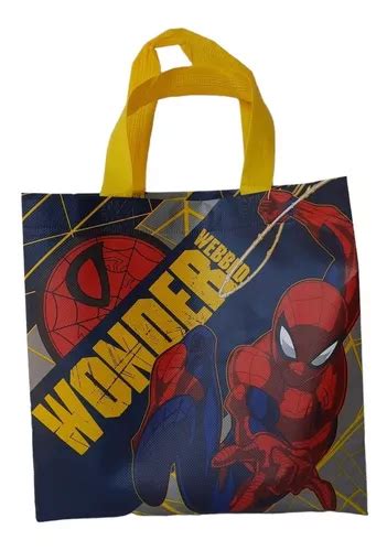 Fiesta Spiderman Hombre Ara A Bolsas Dulceros