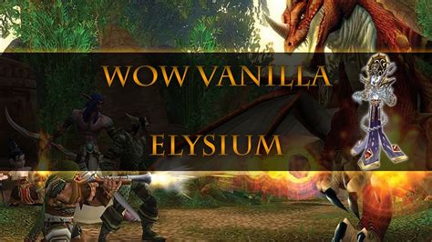 O Que O World Of Warcraft Vanilla Elysium Nostalrius Youtube