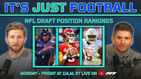 Nfl Draft Position Rankings Ijf Youtube