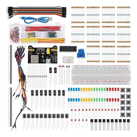 Kit De Componentes Electrónicos Para Arduino Uno R3 Meses Sin Interés