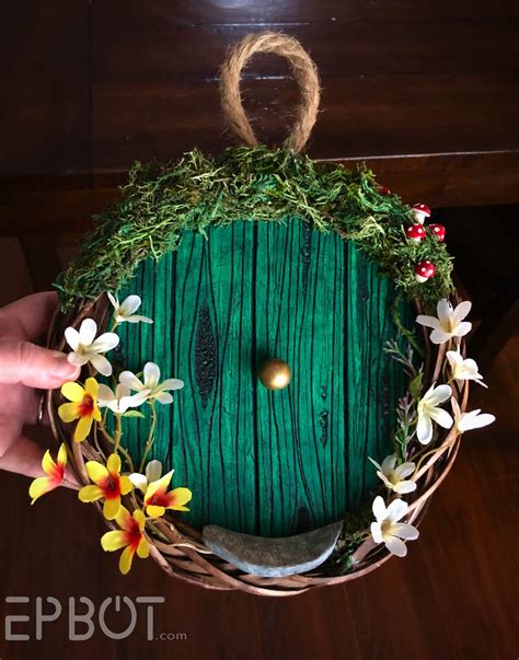 EPBOT New Dollar Tree DIY Hobbit Door Wreaths