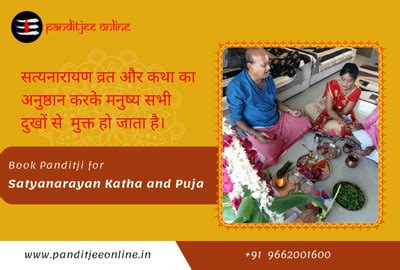 Book Pandit For Satyanarayan Puja In Ahmedabad