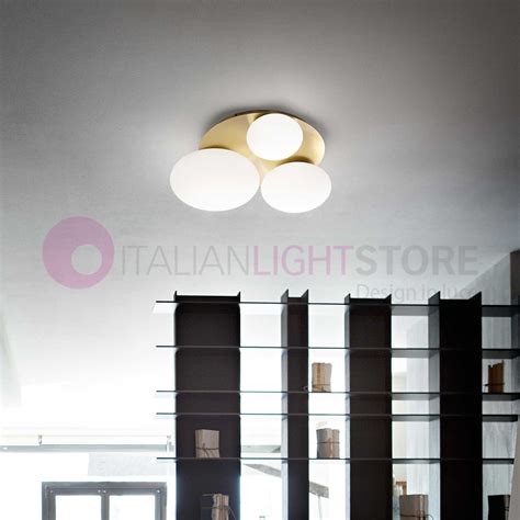 Ideal Lux Ninfea Pl2 Bianco Lampadario Plafoniera Illuminazione Led