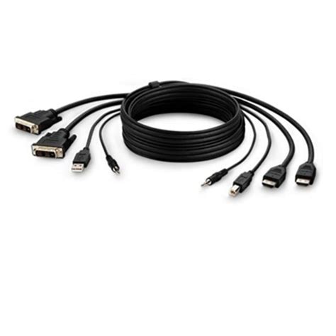 CABLE 2-DVI-D/2-HDMI/2-USB/1-AUD 6FT (CBL0168)