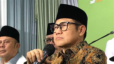 Cak Imin Sebut Anies Tidak Terlintas Untuk Maju Pilgub Jakarta 2024