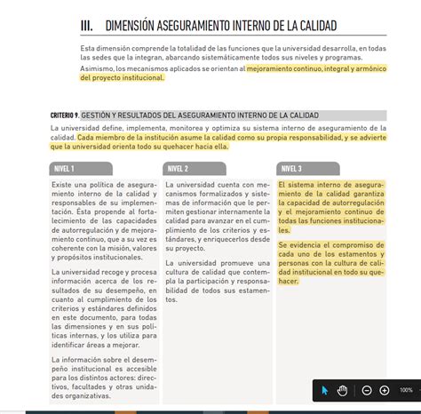 Sistemas Internos De Aseguramiento De La Calidad En Universidades