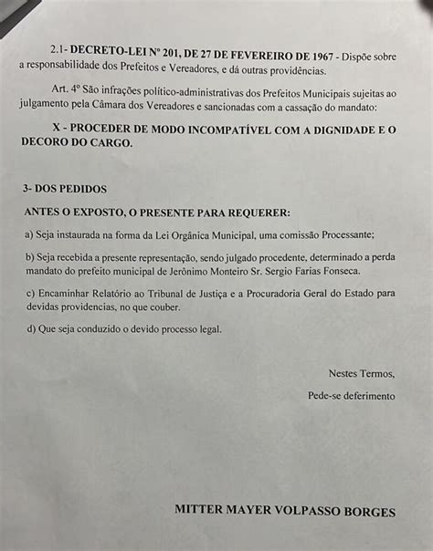 Vereadores Abrem Cpi E Prefeito Amea A Coloc Los Na Rua Folha Do Es