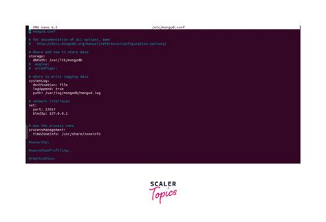 Install And Configure MongoDB On Ubuntu Scaler Topics