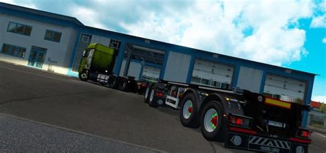 Krone Sd27 Double Jumbo Trailer 1 46 Ets2 Mods Euro Truck