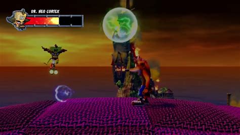 Crash Bandicoot Dr Neo Cortex Boss Fight YouTube