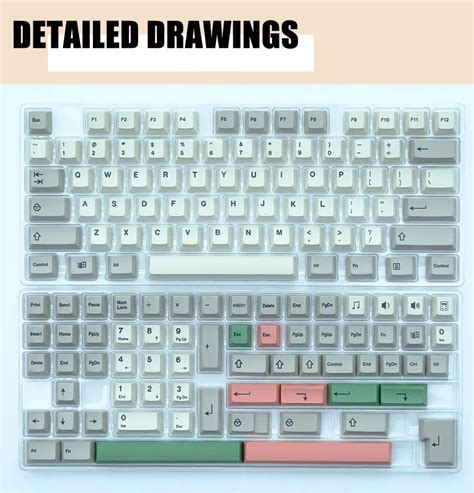 Claviers KBDiy GMK 9009 Retro Cherry Profile Keycap 134 KeysSet Pour