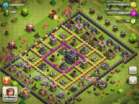 Clash of Clans | Layouts for Level Nine