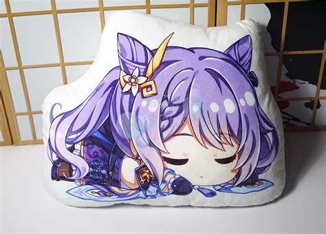 Genshin Impact Keqing Plush Pillow Buy Go2cosplay