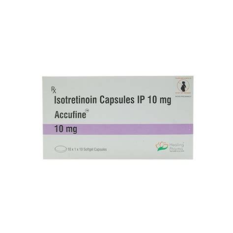 Healing Pharma Finished Product Accufine 10 Packaging Size 10x1x10