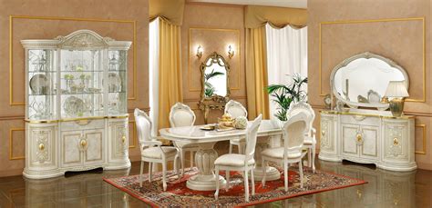 Leonardo Italian dining room furniture set | EM Italia