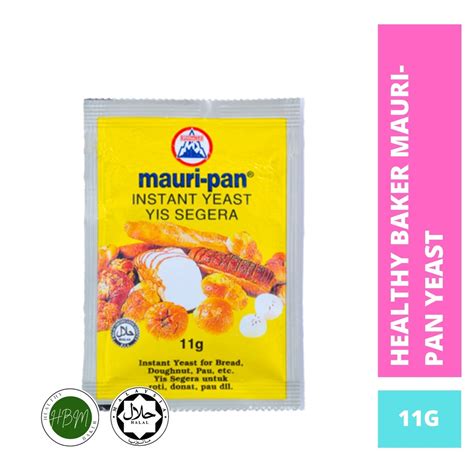 Mauripan Instant Dry Yeast 11g Exp Please Refer To The Descr Yis Segera Kering Shopee