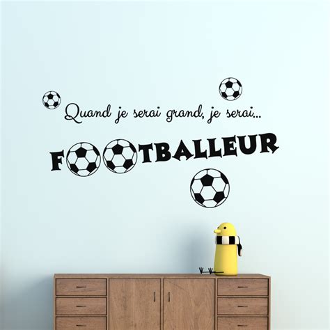 Sticker Quand Je Serai Grand Je Serai Footballeur Stickers Stickers