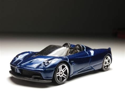 Hot Wheels Pagani Huayra Blue Custom Plastic Wheels Etsy