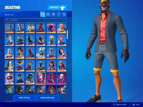 Stacked Fortnite Account Og Skins