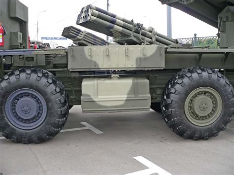 K Smerch Multiple Launch Rocket System Mvsv Moscow Russia