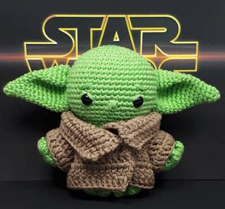 Patron Gratis Yoda Star Wars Amigurumi