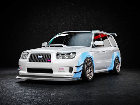 Fenderist Spec S Fender Flares Set Mm Wide Body Kit Subaru Forester