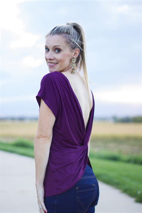 Twist Back Top - Indoor Shannon