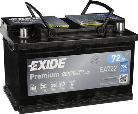 Exide Premium 12V 72Ah 720A EA722 od 1 724 Kč Heureka cz