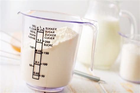 How to Measure 100g of Flour Without Scales