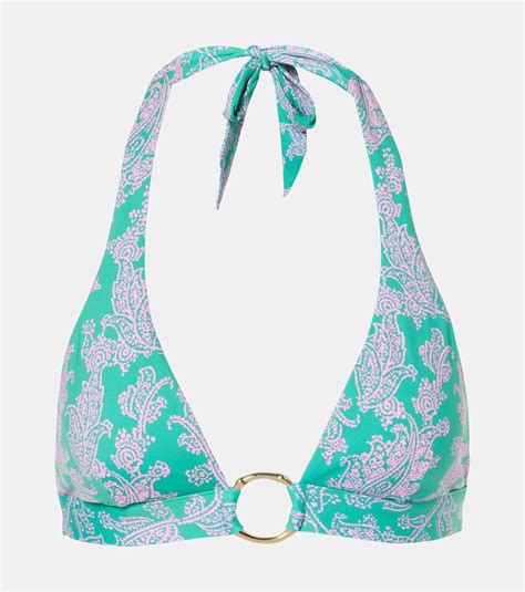Heidi Klein Santa Rosa Paisley Bikini Top Heidi Klein